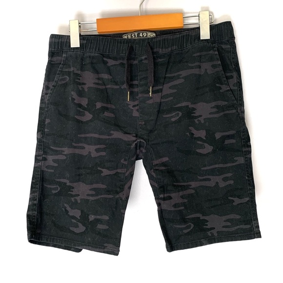 West 49 Youth Size XL 16 Camouflage Print Boys Shorts - Picture 1 of 8